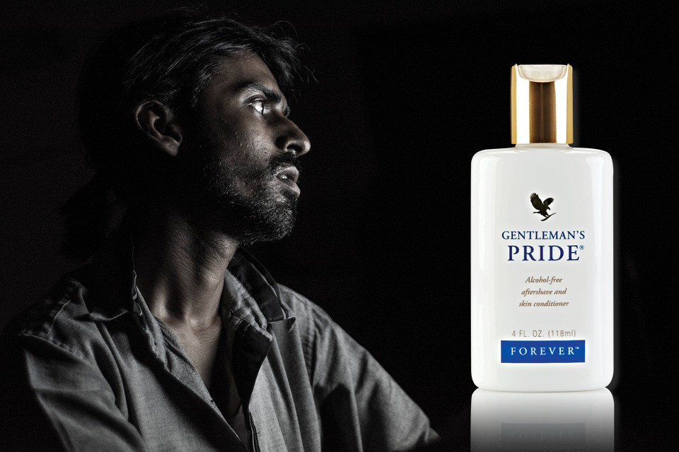 Gentleman pride apres rasage flp forever living products aloe vera de la baie