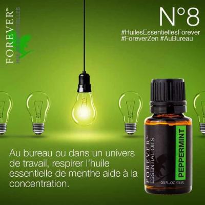 Huile essentielle menthe poivree flp aloe vera de la baie maryvonne dutertre