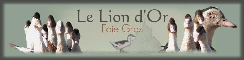 LE LION D'OR Foie gras de canard Cherrueix