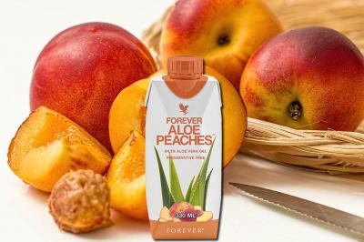Forever aloe peche 330 ml x 12 flp flp aloe verea de la baie