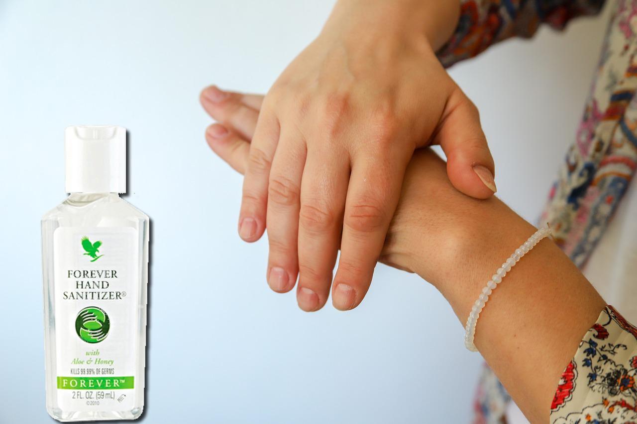 Forever hand sanitizer flp aloe vera de la baie maryvonne dutetre