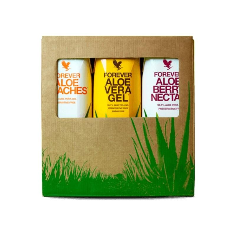 Tripack pulpe d aloe vera